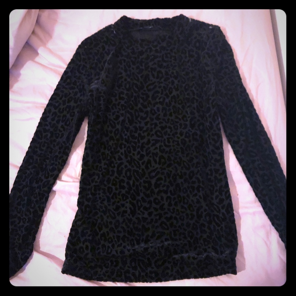 Animal print top